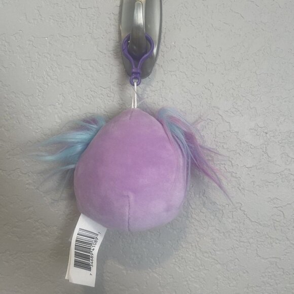 Kellytoy Squishmallows 3.5” Bethany Koala Unicorn  Clip-On Claire’s Purple - Picture 5 of 7